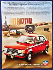 Chrysler simca horizon gebraucht kaufen  Vechta