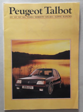 Peugeot talbot range for sale  BOURNE