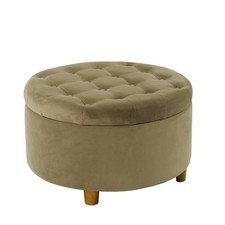 Tufted round storage for sale  USA