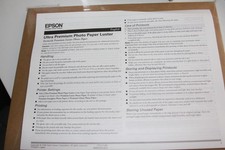 Papel fotográfico Epson ultra premium brilho (8,5x11) pacotes de 50 folhas S041405 comprar usado  Enviando para Brazil