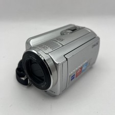 Filmadora Sony DCR-SR68 80GB Handycam prata bateria testada funcionando sem carregador comprar usado Filmadora Sony DCR-SR68 80GB Handycam prata bateria testada funcionando sem carregador comprar usado  Enviando para Brazil