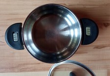 Edelstahl kochtopf 10 gebraucht kaufen  Hausham