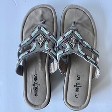 Minnetonka beaded sandals for sale  Sault Sainte Marie
