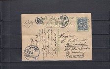 China 1908 postal d'occasion  Expédié en Belgium