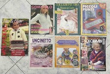 Riviste maglia ricamo usato  Italia