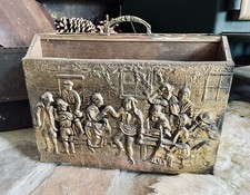 Brass embossed english for sale  San Bernardino