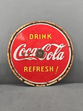 Original porcelain coca for sale  Parkersburg
