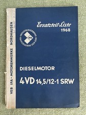 Ersatzteilliste dieselmotor 4v gebraucht kaufen  Velten