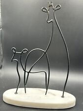 Metal giraffe showpiece for sale  Yonkers