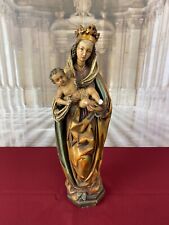 Heiligenfigur gips polychrom gebraucht kaufen  Schwabmünchen