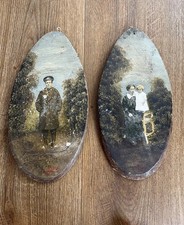 Pair oil wood for sale  CAMBRIDGE