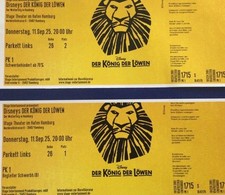 König löwen tickets gebraucht kaufen  Fuldatal