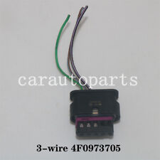 Geniune 3 fios fluxo de ar de massa MAF sensor conector plugue 4F0973705 para VW Audi, usado comprar usado  Enviando para Brazil