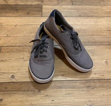 Tênis SPERRY masculino Striper II Jr cinza barco tamanho 6M infantil juvenil comprar usado  Enviando para Brazil