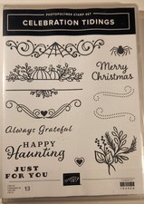 Xmas stampin stamp for sale  Paron