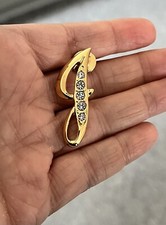 Gold tone letter for sale  NORWICH