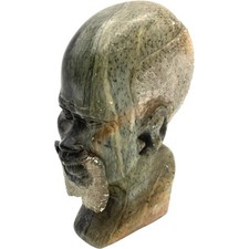 Soapstone head sculpture for sale  UK