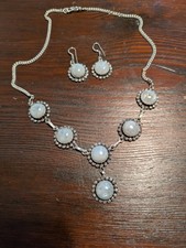 Tolles mondstein collier gebraucht kaufen  Köln