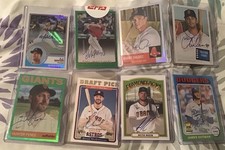 Topps baseball autographed for sale  Michigan City