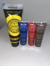 Assorted acrylic paint for sale  LOWESTOFT