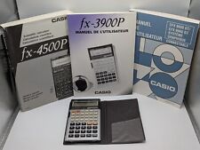 Manuels utilisateur calculatri d'occasion  Nanterre