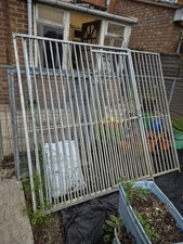 Galvanized dog run for sale  RUGBY