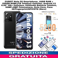 Cubot note smartphone usato  Sori