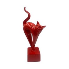 Statuina resina gattini usato  Torino