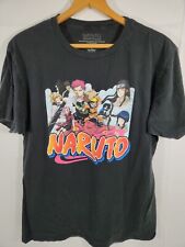 Camiseta masculina oficial Naruto Cast anime mangá tamanho grande ano 2002, usado comprar usado  Enviando para Brazil