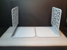 Bookends white metal for sale  BRISTOL