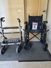 Carrozzina disabili pieghevole usato  Venezia
