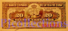 BANCO NACIONAL 20 CENTAVOS 1897 PICK 53a UNC comprar usado  Enviando para Brazil