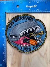 Adesivo submarino Grayback 1960s-1970s Marinha dos EUA LPSS 574 USS (446), usado comprar usado  Enviando para Brazil