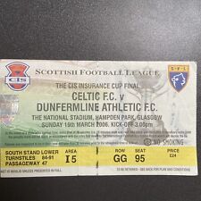 Celtic dunfermline athletic for sale  HOLYHEAD