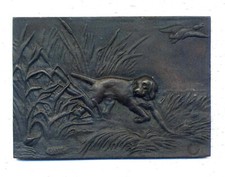 Plaque bronze chien d'occasion Plaque bronze chien d'occasion  Meulan en Yvelines