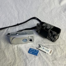 Câmera digital Sony Cyber-Shot DSC-U30 2mp com estojo e cartão de memória. Testado comprar usado  Enviando para Brazil