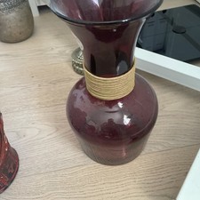 Glass vase for sale  UXBRIDGE
