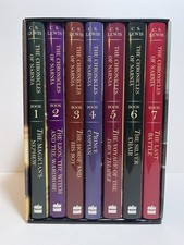 The Chronicles of Narnia 7 Book Box Set by C.S. Lewis (Hardcover) Excellent comprar usado  Enviando para Brazil