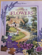 Cottage flowers jigsaw for sale  HALIFAX