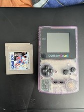 Gameboy colour clear for sale  ALLOA