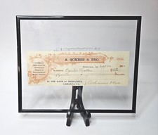 1906 A Somers & Bro Rappahannock River Osters Merchant Check Waterview, VA, usado comprar usado  Enviando para Brazil