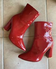 Bottines vinyl red d'occasion  Toulouse-