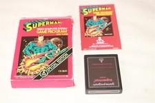 Cartucho de videogame ATARI 2600 - Superman com caixa e manual comprar usado  Enviando para Brazil