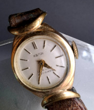 Damen Uhr SECA vergoldet 17 Rubis antichoc mechanisch alt elegant läuft comprar usado  Enviando para Brazil