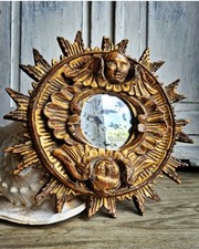 Antique sun mirror for sale  HAYWARDS HEATH