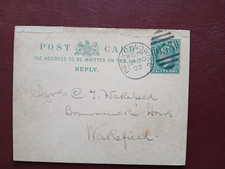 1902 postal history for sale  YORK