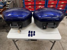 Yamaha blue panniers for sale  EAST BOLDON
