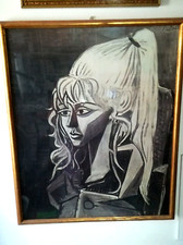 Pablo picasso ritratto usato  Borgo Virgilio