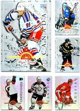 1997-98 Leaf International Foil + Universal ICE *** PICK YOUR CARD *** From LIST na sprzedaż  Wysyłka do Poland