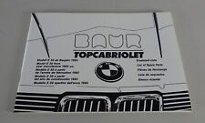 Teilekatalog ersatzteilliste b gebraucht kaufen  Jever